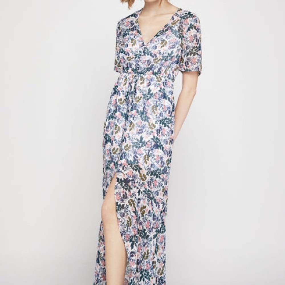 BCBGeneration Floral Maxi Dress